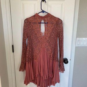 Free People Secret Origins Romantic Tunic/Dress